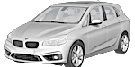 BMW F45 B1515 Fault Code